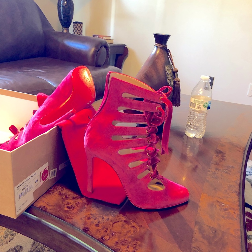Christian Louboutin Spinetita booties